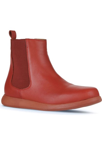 Kiremit Deri Kadın Düz Bot 01WZ4204 01WZ4204 fiyatları