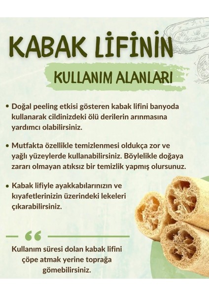 Kabak Lifi (Doğal Banyo Lifi / Kesesi) fiyatları