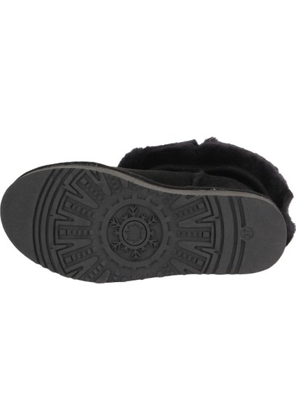 Siyah Süet Kadın Dolgu Topuklu Bot 05AG2024054 05AG2024054 indirimleri