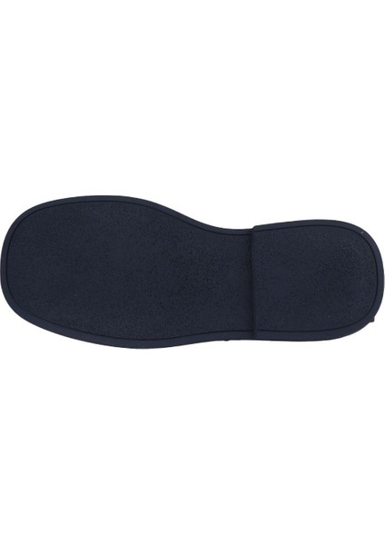 Lacivert Deri Kadın Düz Bot 01WZ6402 01WZ6402 indirimleri