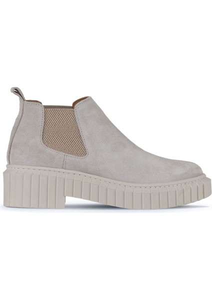 Bej Süet Kadın Topuklu Bot 01WZ6311 01WZ6311