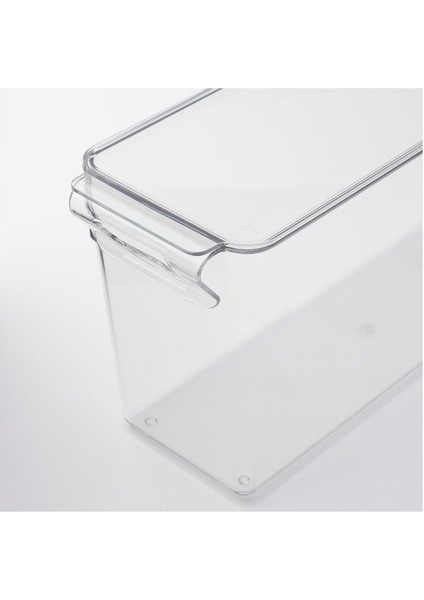 Klıppkaktus Buzdolabı Için Saklama Kutusu Şeffaf 32X10X15 cm fırsatları