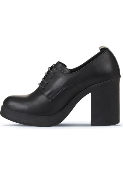 Siyah Deri Kadın Topuklu Ayakkabı 01WZ3200 01WZ3200 modelleri