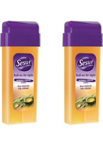 Yumuşak ve Pratik Roll-On Sir Ağda, 10 ml x 2 Adet, Normal Ciltler Için