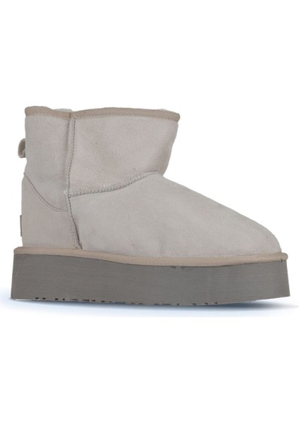 Bej Süet Kadın Dolgu Topuklu Bot 05AG2034054 05AG2034054 fiyatları