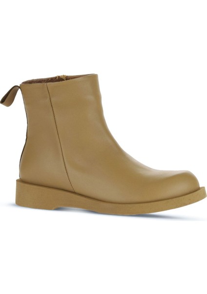 Tarçın Deri Kadın Düz Bot 01WZ8901 01WZ8901 fiyatları