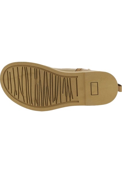 Tarçın Deri Kadın Düz Bot 01WZ8901 01WZ8901 indirimleri