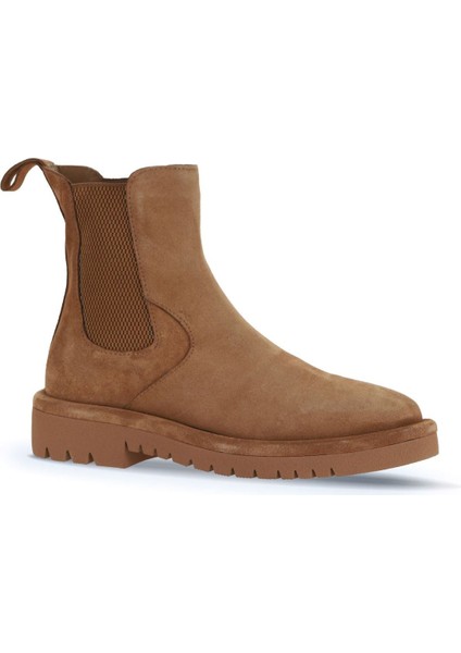 Taba Açık Süet Kadın Düz Bot 01WZ6702 01WZ6702 fiyatları