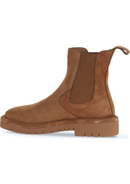 Taba Açık Süet Kadın Düz Bot 01WZ6702 01WZ6702 fırsatları