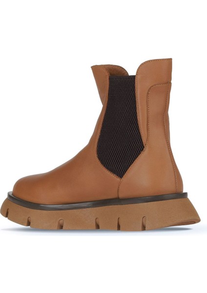 Taba Deri Kadın Düz Bot 01WZ1503 01WZ1503 fırsatları