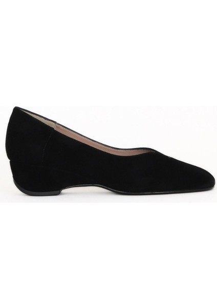 Siyah Süet Kadın Topuklu Ayakkabı 33WA7316 33WA7316