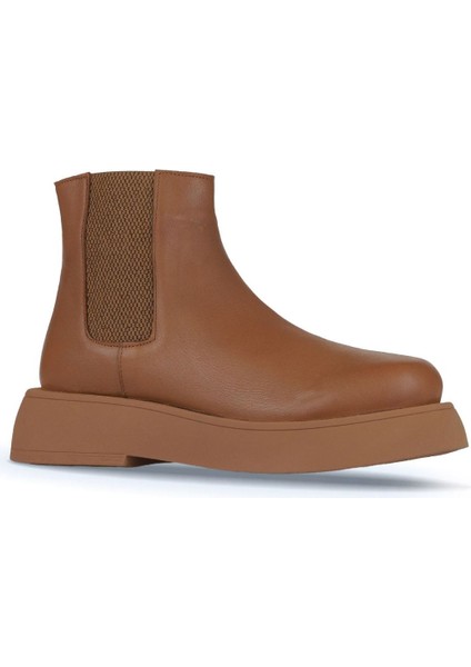 Taba Deri Kadın Düz Bot 01WZ6403 01WZ6403 fiyatları