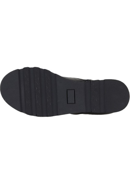 Siyah Deri Kadın Dolgu Topuklu Bot 01WZ7201 01WZ7201 indirimleri