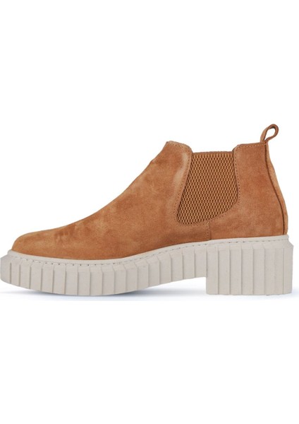 Taba Açık Süet Kadın Topuklu Bot 01WZ6311 01WZ6311 modelleri