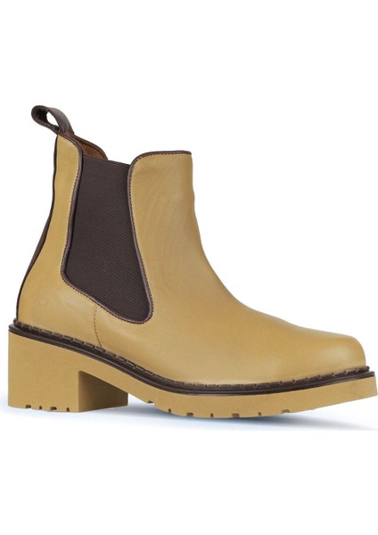 Tarçın Deri Kadın Topuklu Bot 01WZ4402 01WZ4402 fiyatları