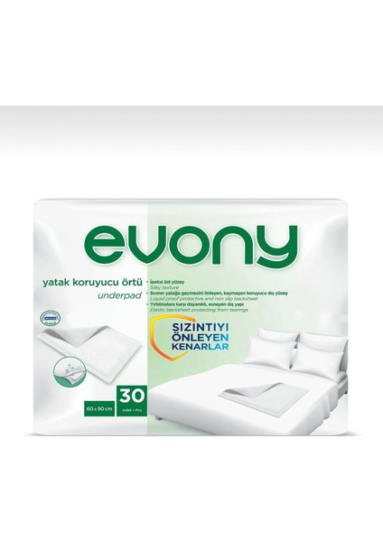 Yetişkin Hasta Bezi Medium - Large 30'lu & Hasta Altı Örtüsü 30'lu