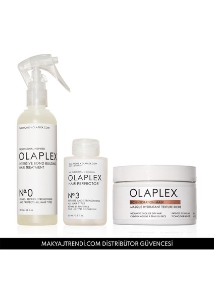 Lock The Moisture Set - Kalın Telli Saçlar Için Onaran & Bağ Güçlendiren & Nem Veren Bakım Seti