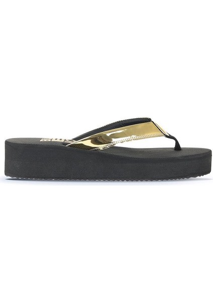 Altın Parlak Ayna Kadın Parmak Arası Terlik 26WT202644 26WT202644