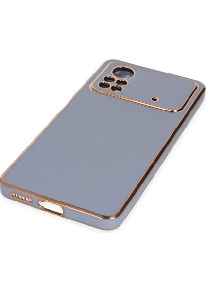 Xiaomi Poco X4 Pro 5g Kılıf Volet Silikon - Mavi fırsatları