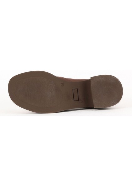 Vizon Koyu Deri Kadın Topuklu Ayakkabı 01WZ7004 01WZ7004 indirimleri