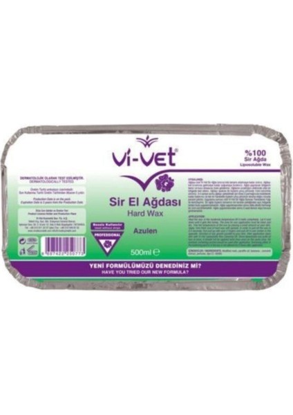 Azulen Kalıp Ağda 500 Ml, Cilt Dostu ve Rahat Kullanım Için Ideal