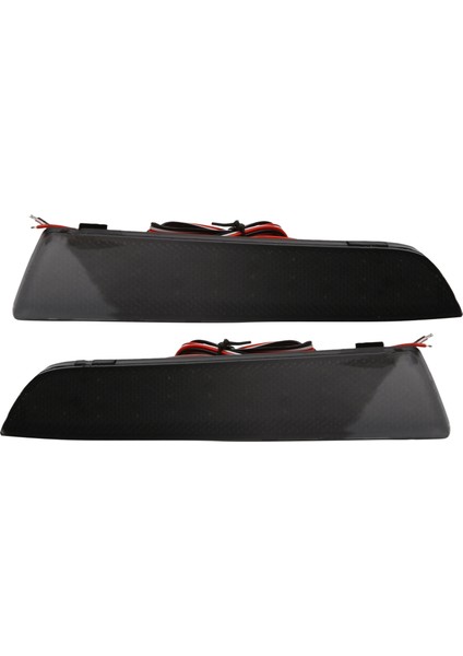 2pcs LED Siyah Lens LED Arka Tampon Reflektör Işığı Mercedes Benz W447 Vito Viano V-Serisi 2014-2019 (Yurt Dışından)