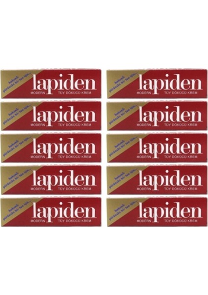 40GR Tüy Dökücü Krem, Paket 10 Adet, Güzel ve Pürüzsüz Cilt Için