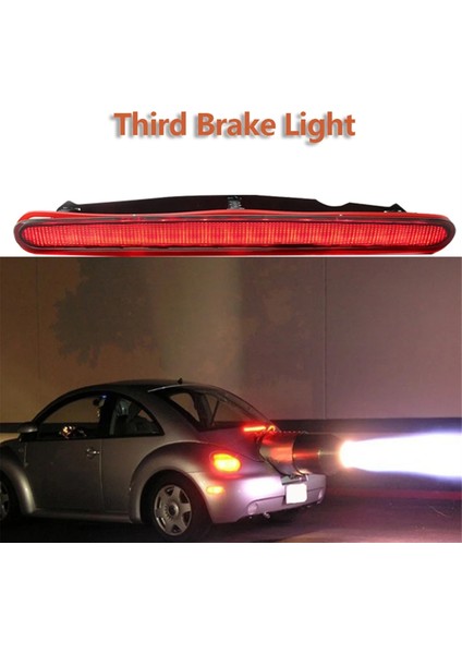 1C0945097E Yüksek Konumlu Fren Işığı Düzeneği LED Volkswagen Beetle Için Üçüncü Yüksek Fren Kuyruk Işığı 1998-2010 Kırmızı (Yurt Dışından) modelleri