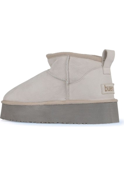 Bej Süet Kadın Dolgu Topuklu Bot 05AG2074054 05AG2074054 fırsatları