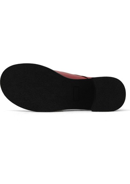 Bordo Deri Kadın Topuklu Ayakkabı 01WZ7102 01WZ7102 indirimleri