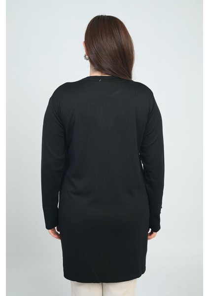 Kadın Ön Yanlar Saç Örgülü Büyük Beden Soğuk Iplik Tunik Bluz fırsatları