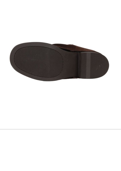 Kahverengi Süet Kadın Topuklu Bot 39WB1429 39WB1429 indirimleri