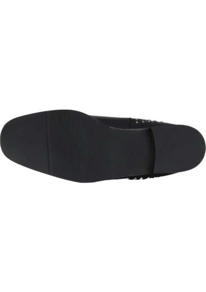 Siyah Deri Kadın Topuklu Bot 33WB20025 33WB20025 indirimleri