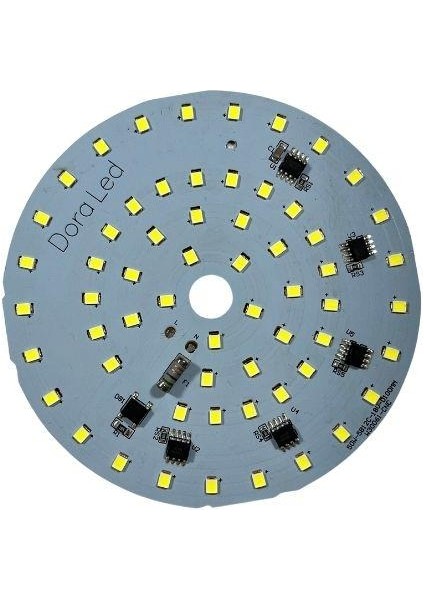 220VOLT 50WATT Smd 2835 Ledli LED Modül Beyaz 10MM Delik Çaplı 220V 50W Avize Ledi 100MM fiyatları