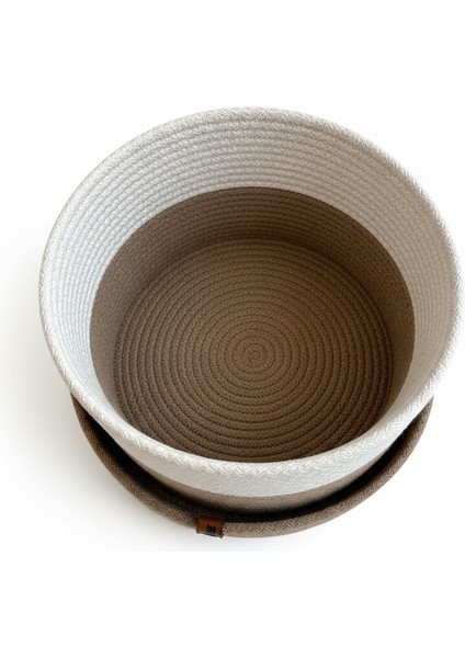 Kapaklı Hasır Sepet – El Yapımı Jüt Organizer Kutusu fiyatları