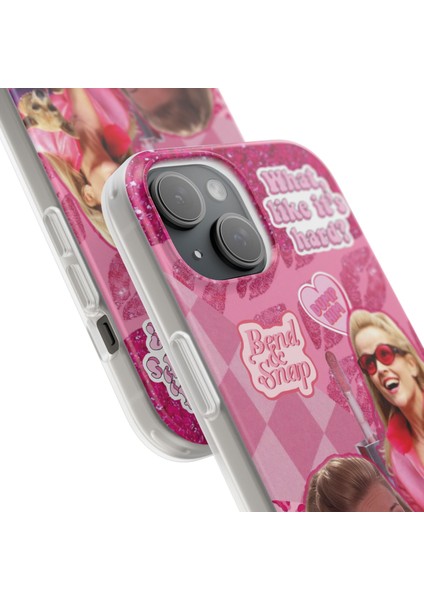 iPhone 11 Uyumlu Telefon Kılıfı – Şeffaf Desenli Kapak | Legally Blonde Diva Tasarım modelleri