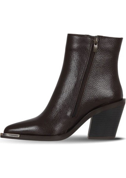 Kahverengi Flotter Deri Kadın Topuklu Bot 33WB20000 33WB20000 modelleri