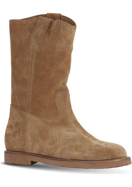 Taba Süet Kadın Düz Bot 39WB810 39WB810 fiyatları