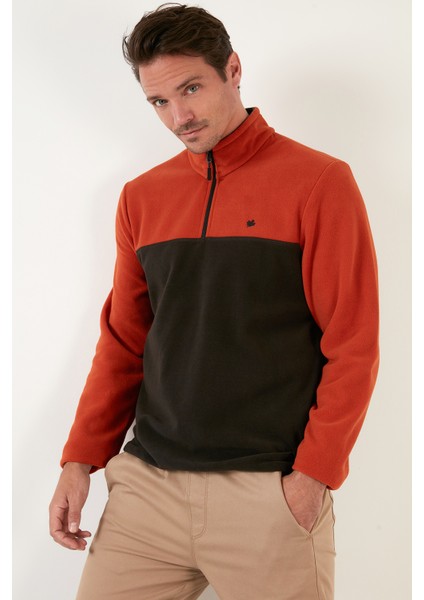 Regular Fit Anti-Pilling Tüylenme Yapmayan Dik Yaka Şardonlu 2'li Paket Polar Erkek Polar 5906016S2 modelleri