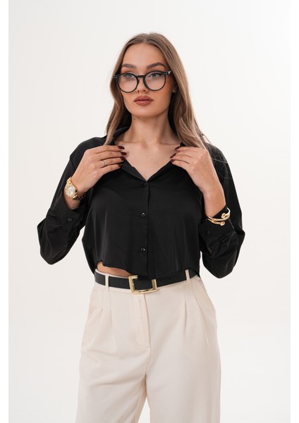 Siyah Saten Gömlek fiyatları