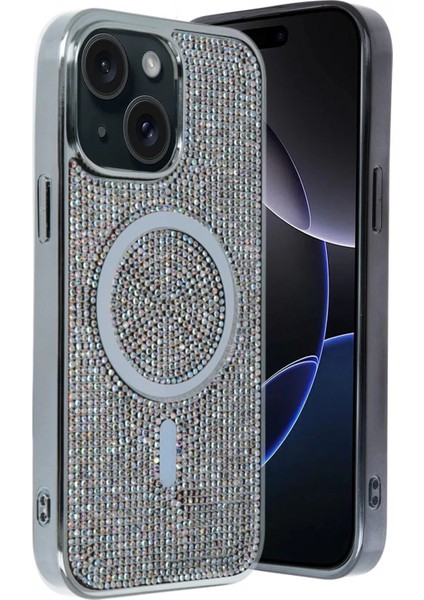 Apple iPhone 15 Helen Magsafe Kapak - Rainbow fiyatları