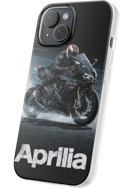 iPhone 11 Uyumlu Telefon Kılıfı – Şeffaf Desenli Kapak | Aprilia Motor Tasarım fiyatları