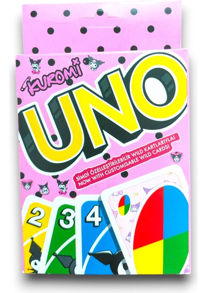 Uno Kuromi Oyun Kartları (110 Adet) fiyatları