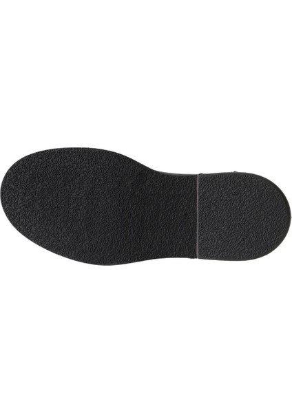 Siyah Vizon Deri Kadın Topuklu Bot 01WZ4500 01WZ4500 indirimleri