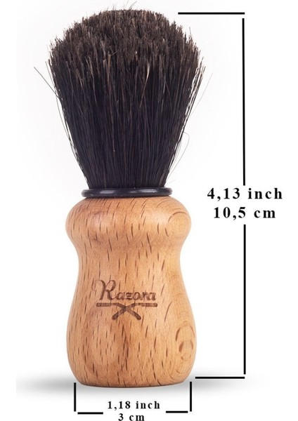 Kayın Ağacından Saplı, Islak Tıraş Fırçası, Keyifli ve Doğal Deneyim fırsatları