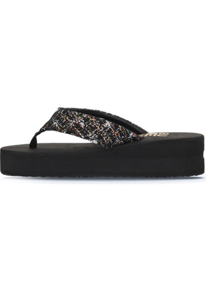 Siyah Hasır Kadın Dolgu Topuklu Terlik 26WT190244 26WT190244 modelleri