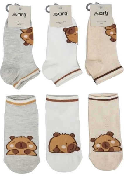 Katamino Capy Abs'li Erkek Patik Çorap K20318 Asorti