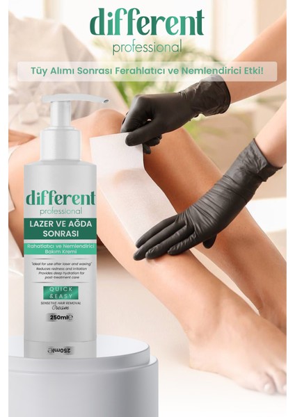 Lazer ve Ağda Sonrası Cilt Bakım Kremi, Leke Önleyici, Tahriş Azaltıcı 250 ml fırsatları