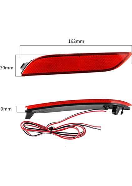 Araba Arka Tampon Reflektör Işığı TO1185110 TO1184110 Taybota Toyota Camry Için Başlıyor Reflektör Işık 2018-2023 Siyah (Yurt Dışından) fırsatları
