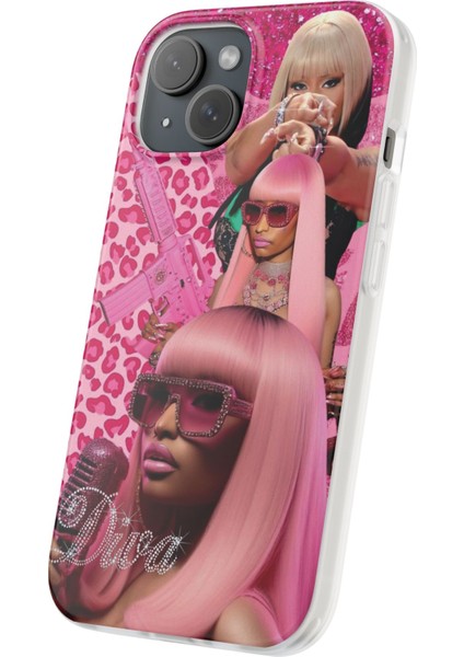 iPhone 11 Uyumlu Telefon Kılıfı – Şeffaf Desenli Kapak | Nicki Minaj Diva Tasarım fiyatları